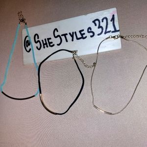 Choker Style Necklace Bundle